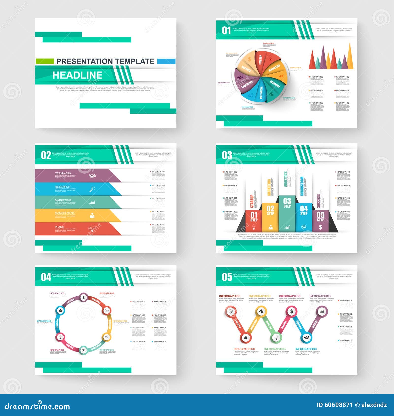 Slide presentation template