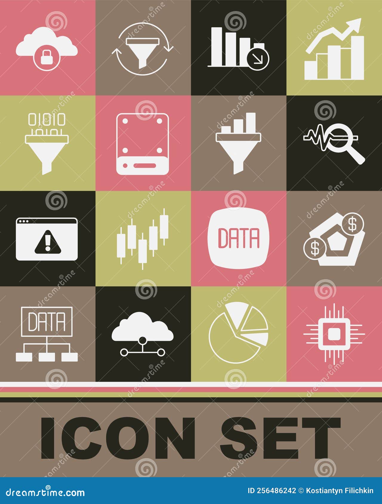 Set Processor CPU, Financial Growth, Search Data Analysis, Decrease