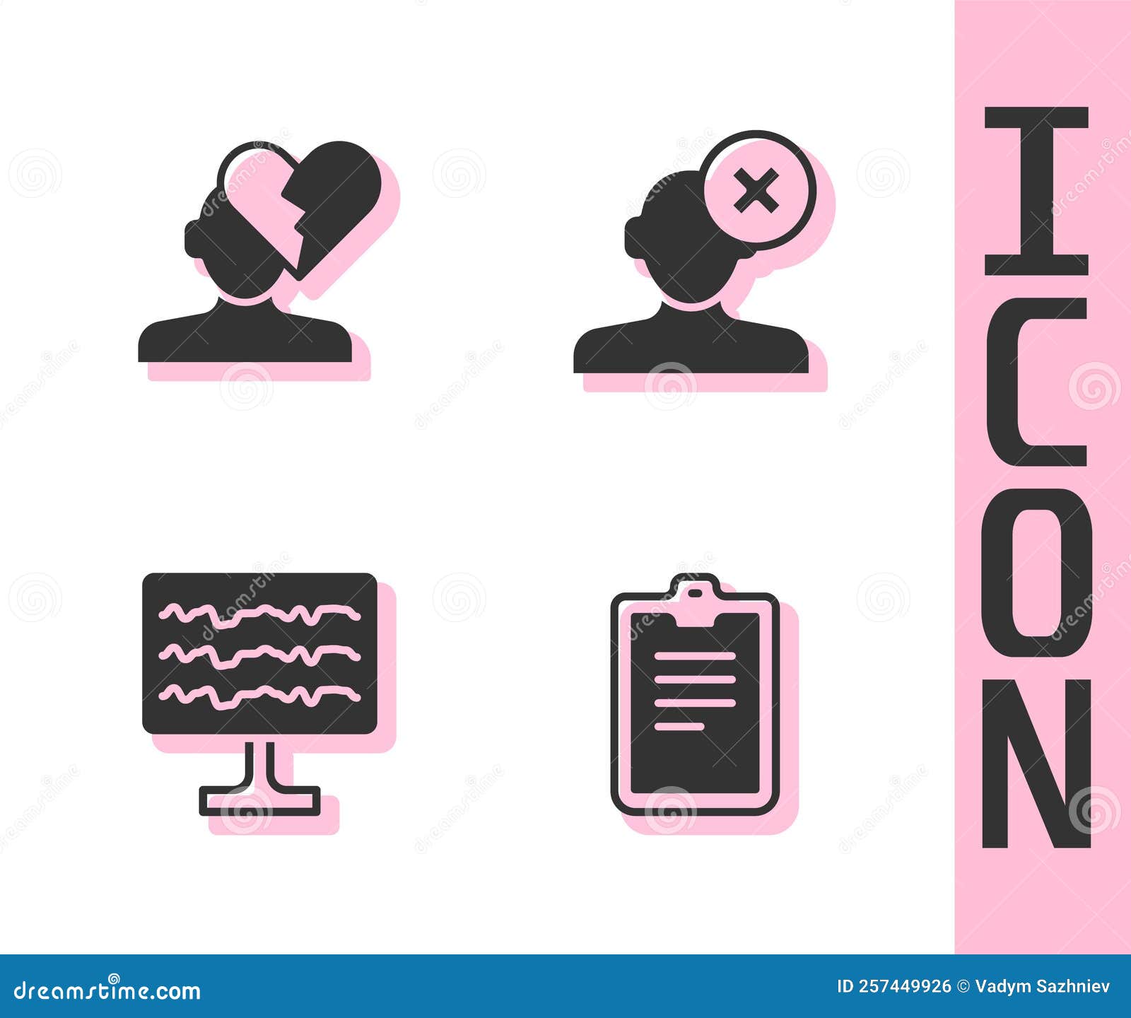 Set Psychological Test, Broken Heart or Divorce, Encephalogram and