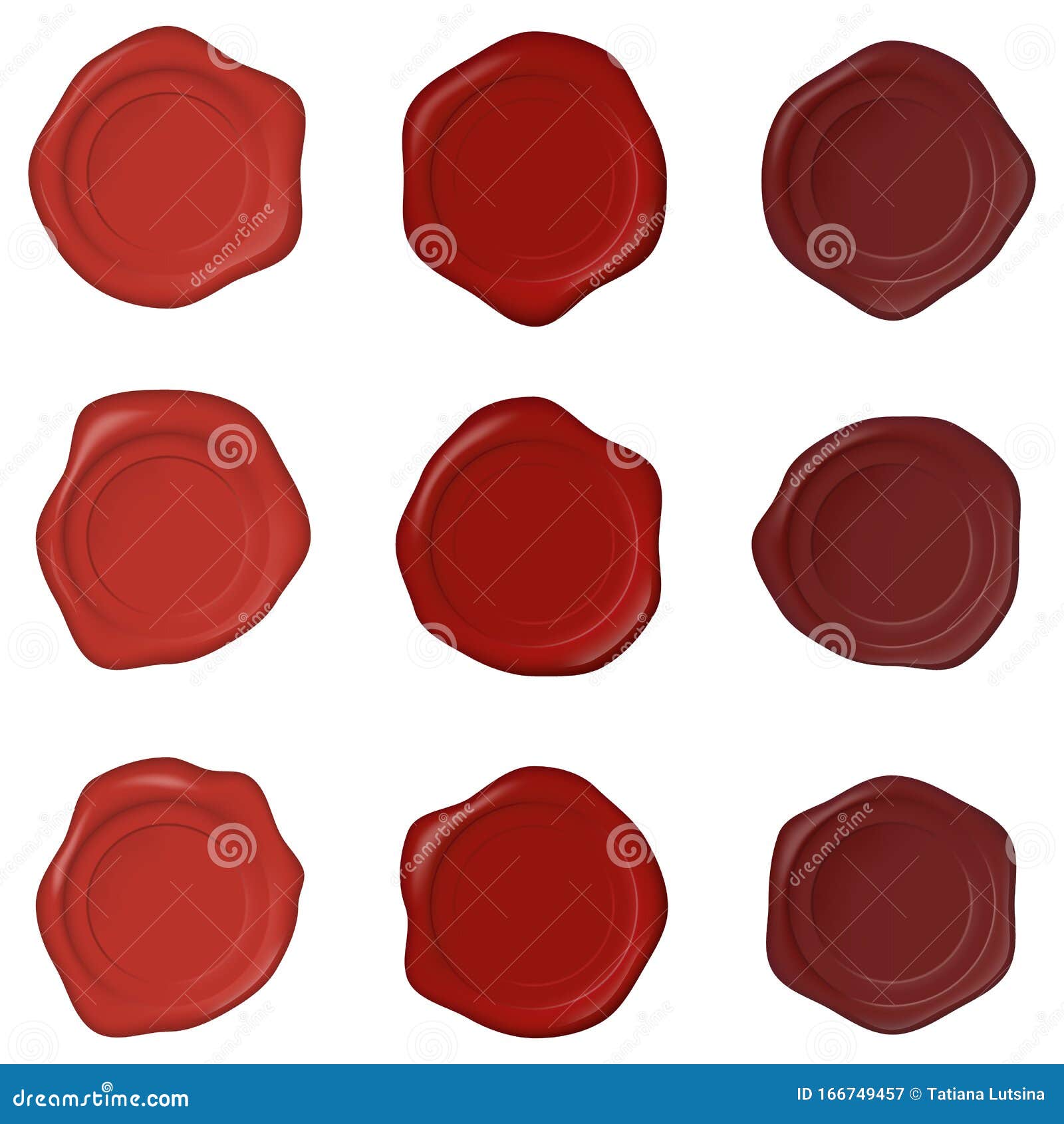 Premium Vector  Stamp wax seal red sealing wax stamps on vector  transparent background realistic wax seals and stamps for certificate or  guarantee