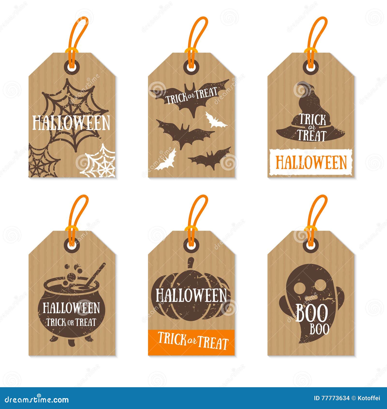 Hang Tags  SPOOKY SCARECROW BLACK CROW RAVEN HALLOWEEN TAGS #T 9  Gift Tags 