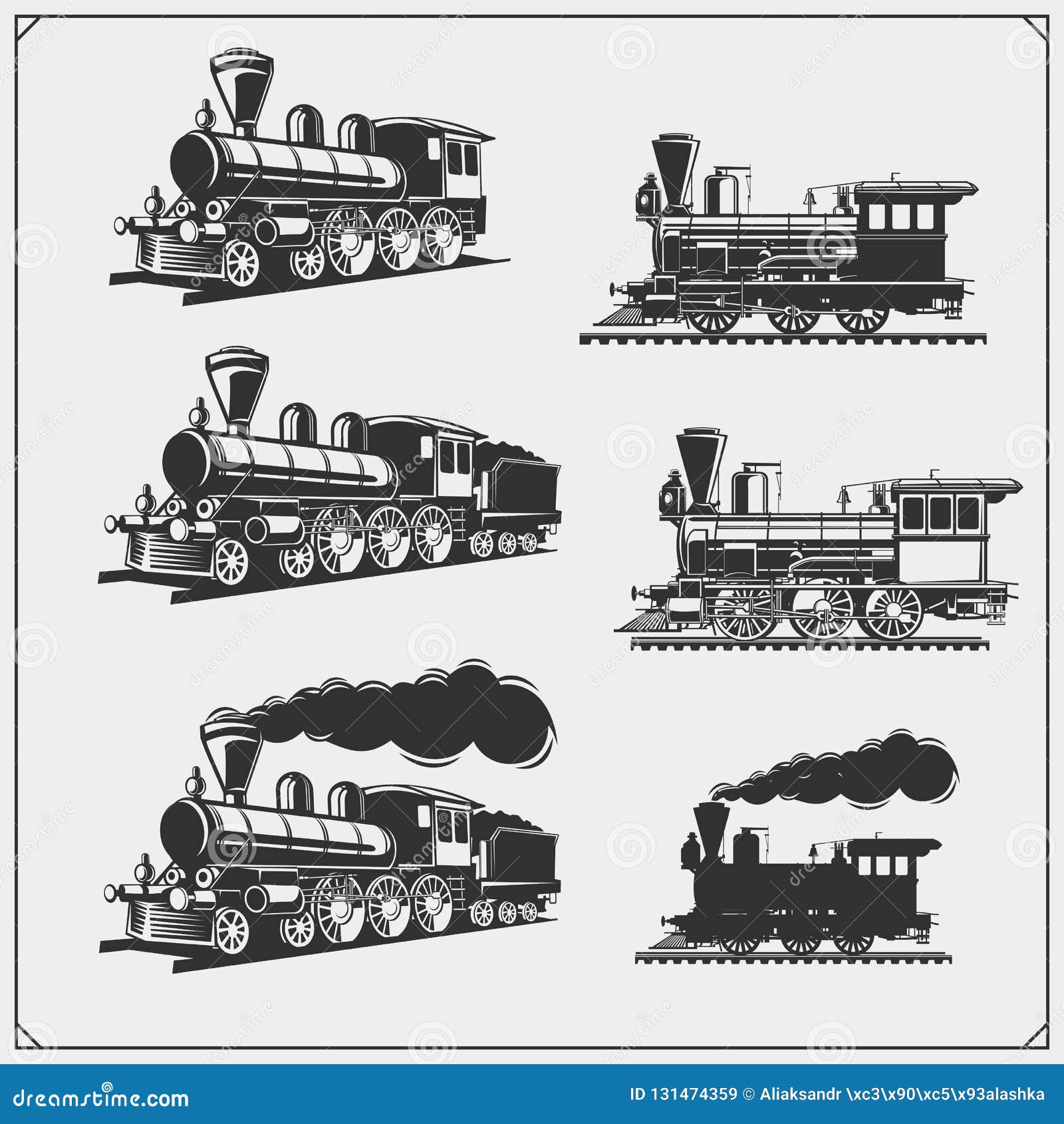 Steam train model railways railway signs t shirt 