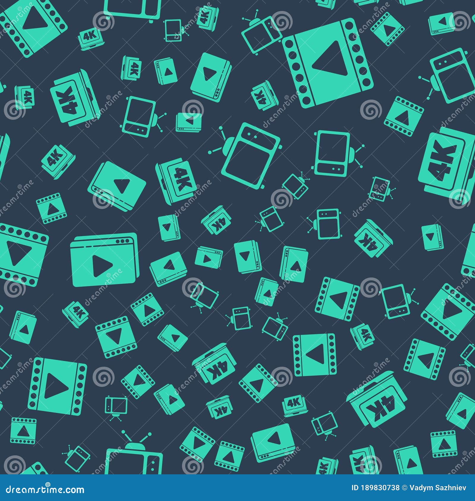 Set Retro Tv, Play Video, Online Play Video and Laptop with 4k Video on