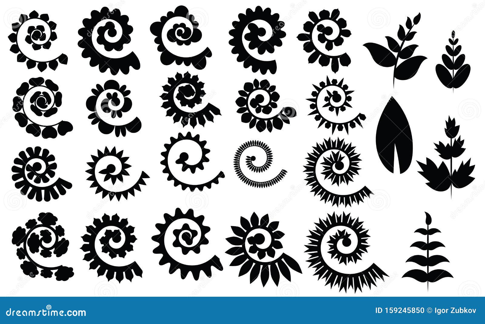 Rolled Flowers Stock Illustrations 184 Rolled Flowers Stock Illustrations Vectors Clipart Dreamstime