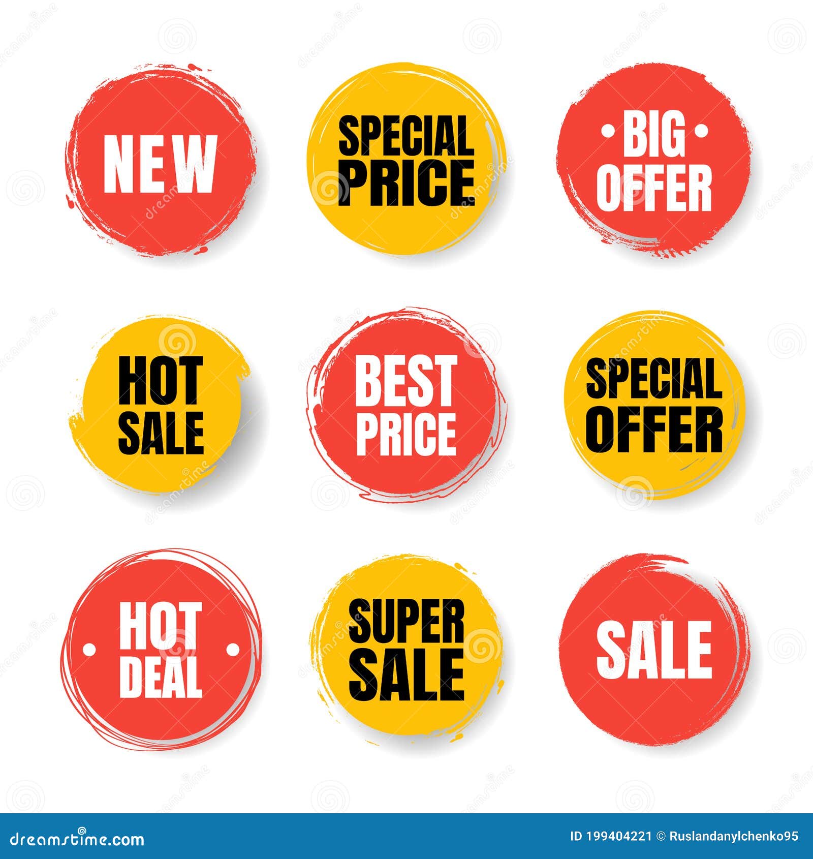 set of sale tag tags. grunge stamps, badges and banners. premium quality guarantee, best seller, best choice, sale