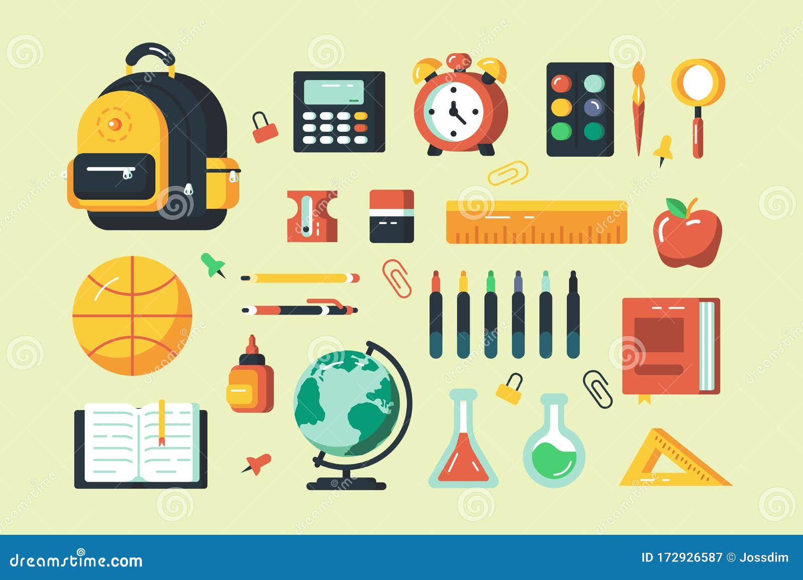 Apple School Supplies Stock Illustrations – 8,462 Apple School Supplies  Stock Illustrations, Vectors & Clipart - Dreamstime