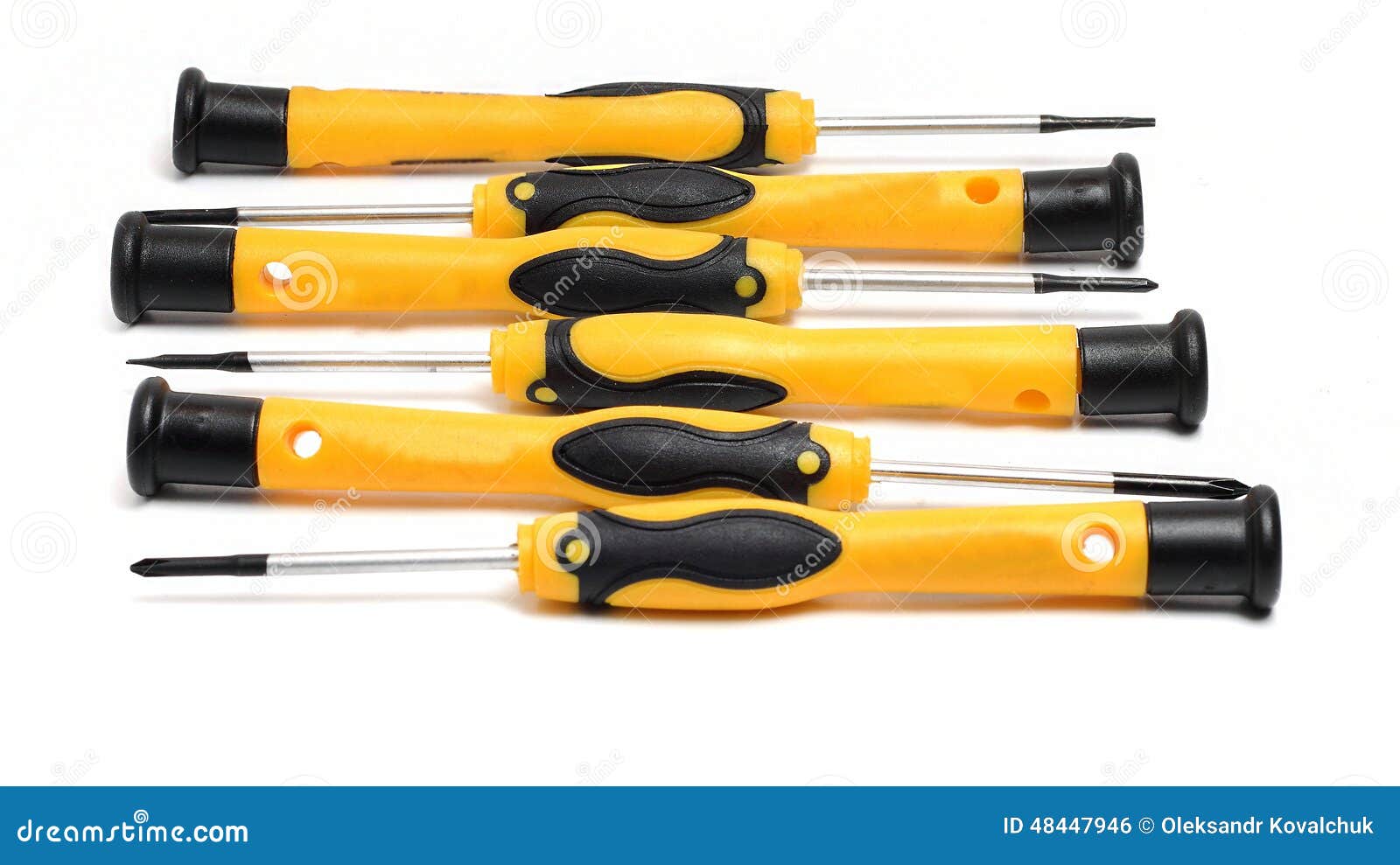 Set of screwdrivers stock photo. Image of isolated, work 48447946