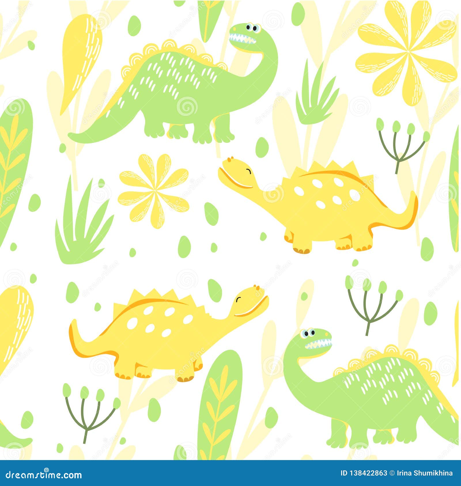 Dino patterns for preschool, Dinosaurs [pattern]