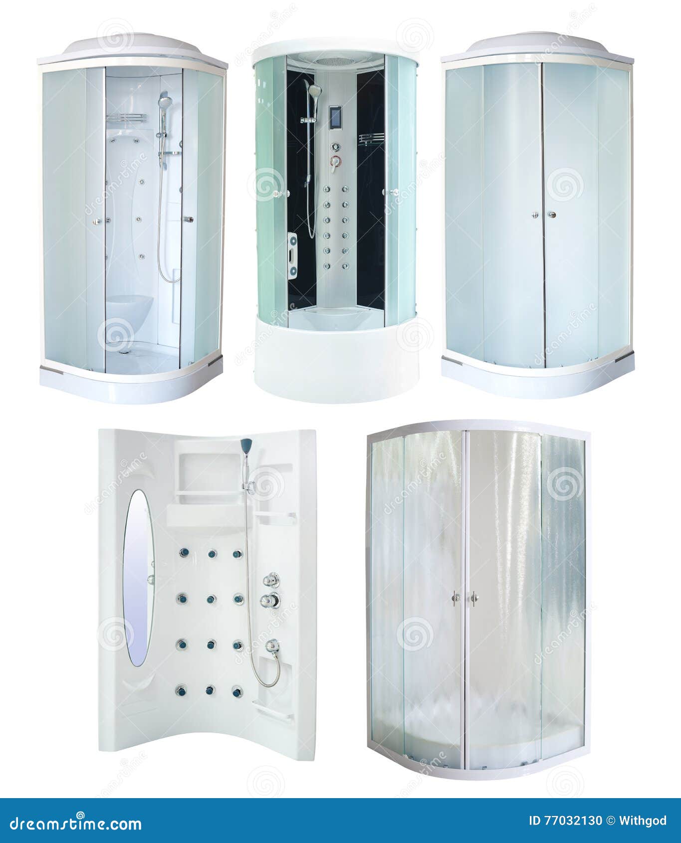 Shower Cubicles At La Piscine Museum Of Art And Industry, Roubaix