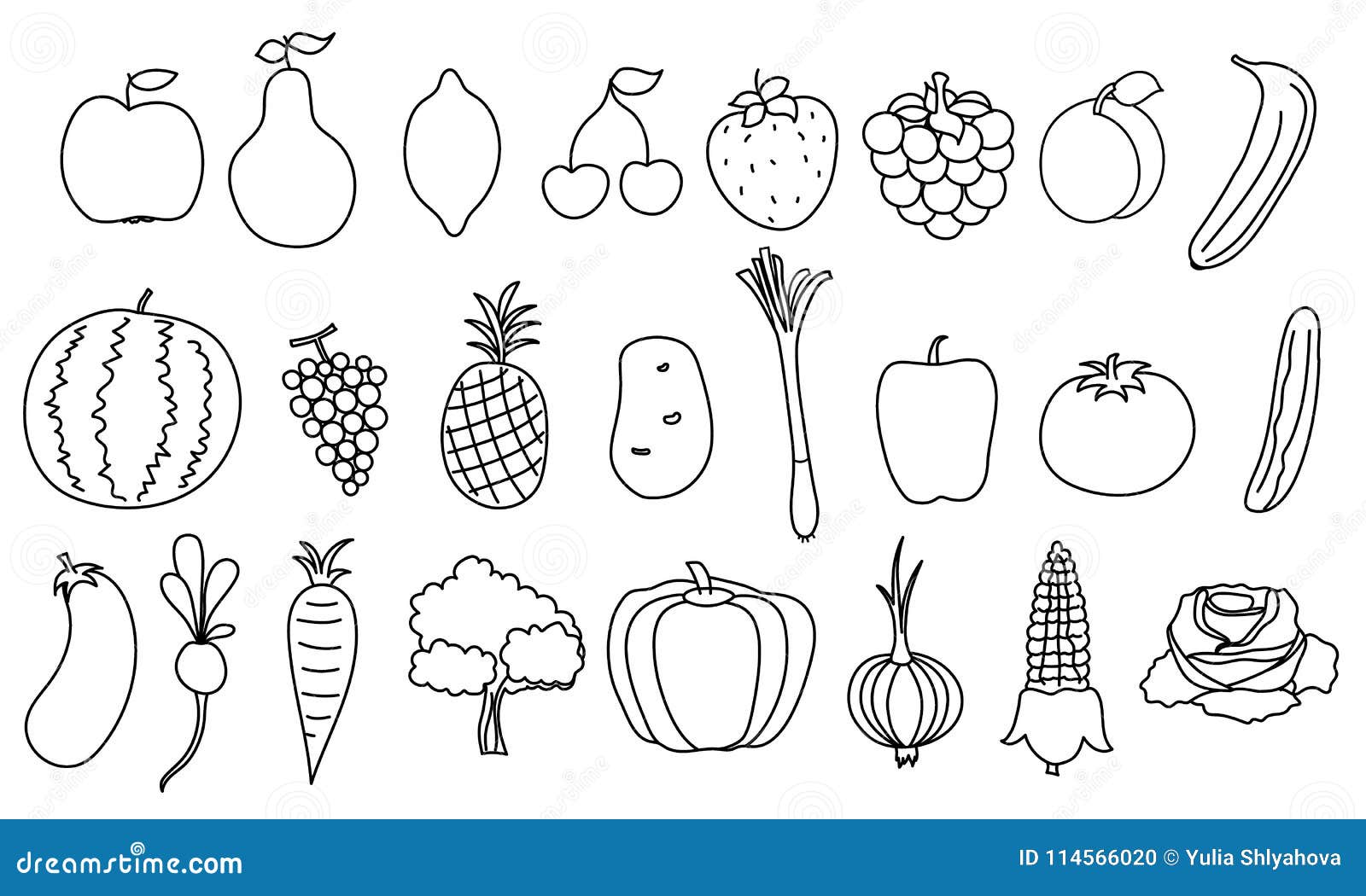 How to draw a vegetables step by step | Fruit drawings easy | Fruits drawing,  Easy drawings, Vegetable drawing