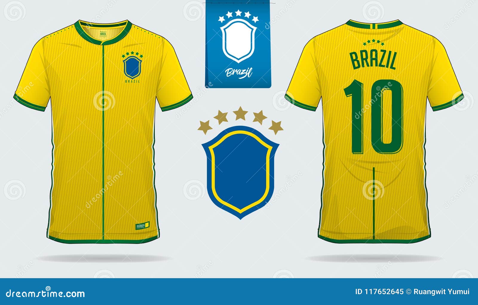 brazil football team jersey