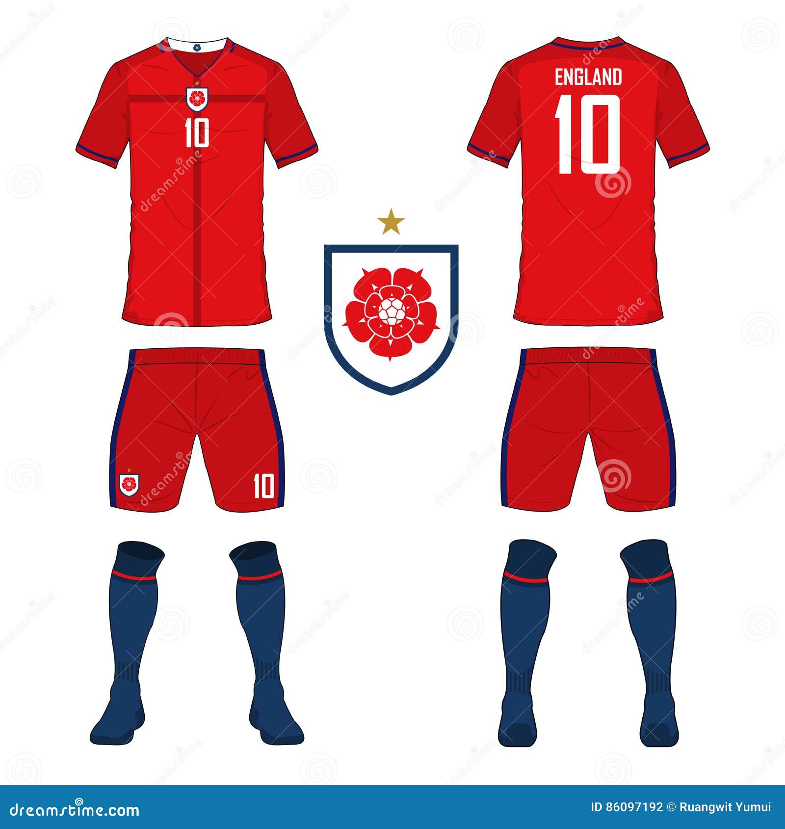 england national soccer team jersey