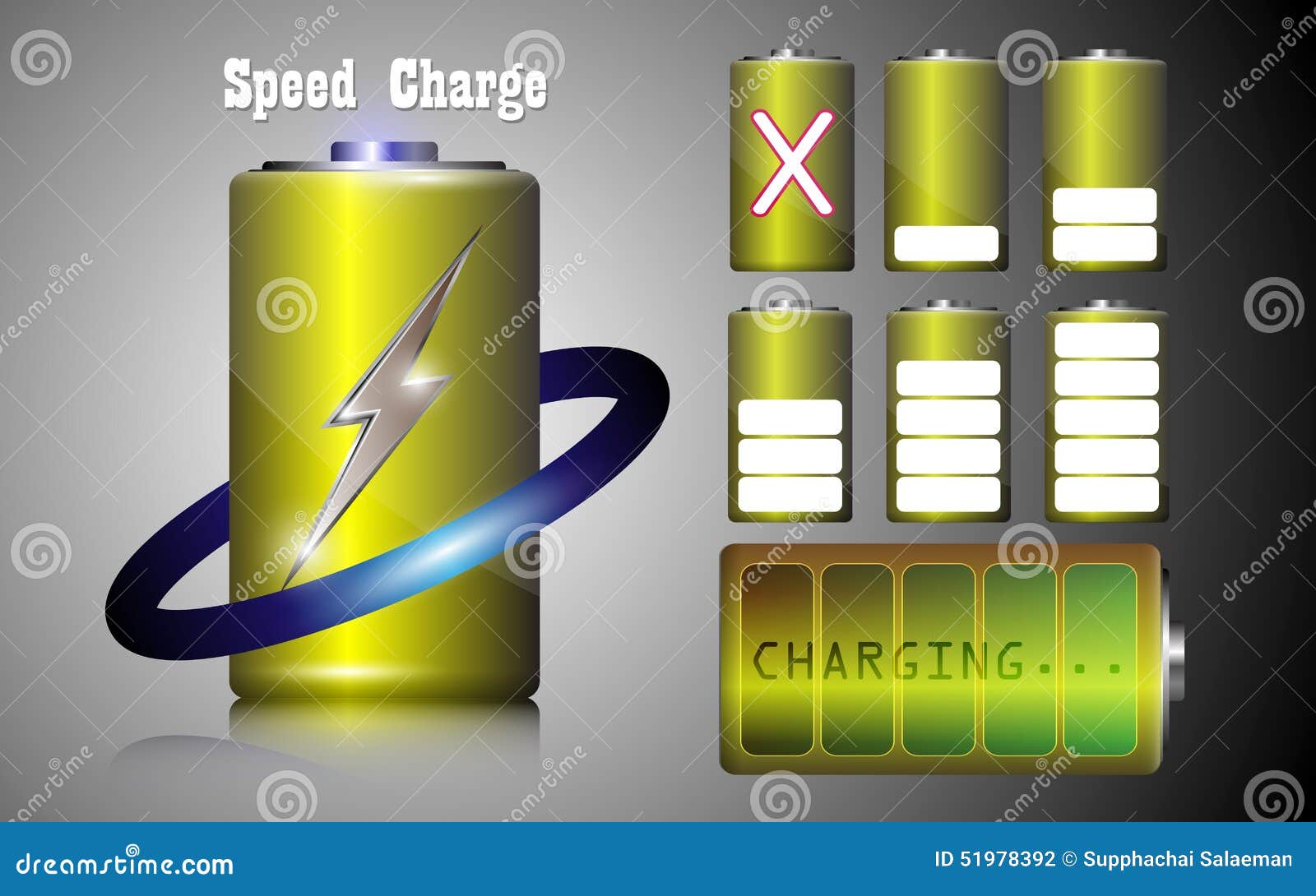 Charge Aa Battery Charger Cartoon Vector Illustration CartoonDealer