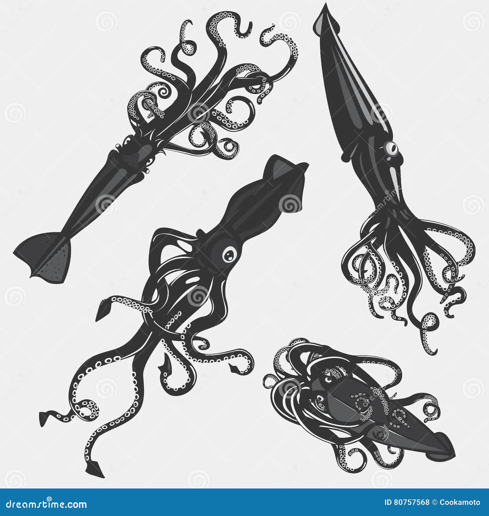 29 Best Squid Tattoo Designs
