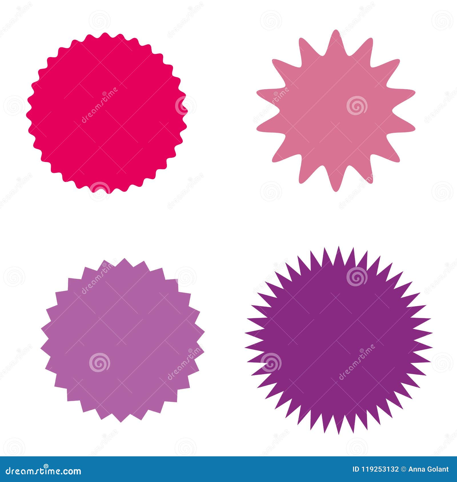 Set Of Starburst Sunburst Badges Labels Stickers Different Shades Of Pink Violet Purple Color Stock Vector Illustration Of Lilac Purple 119253132,How To Organize Your Office Desk At Work