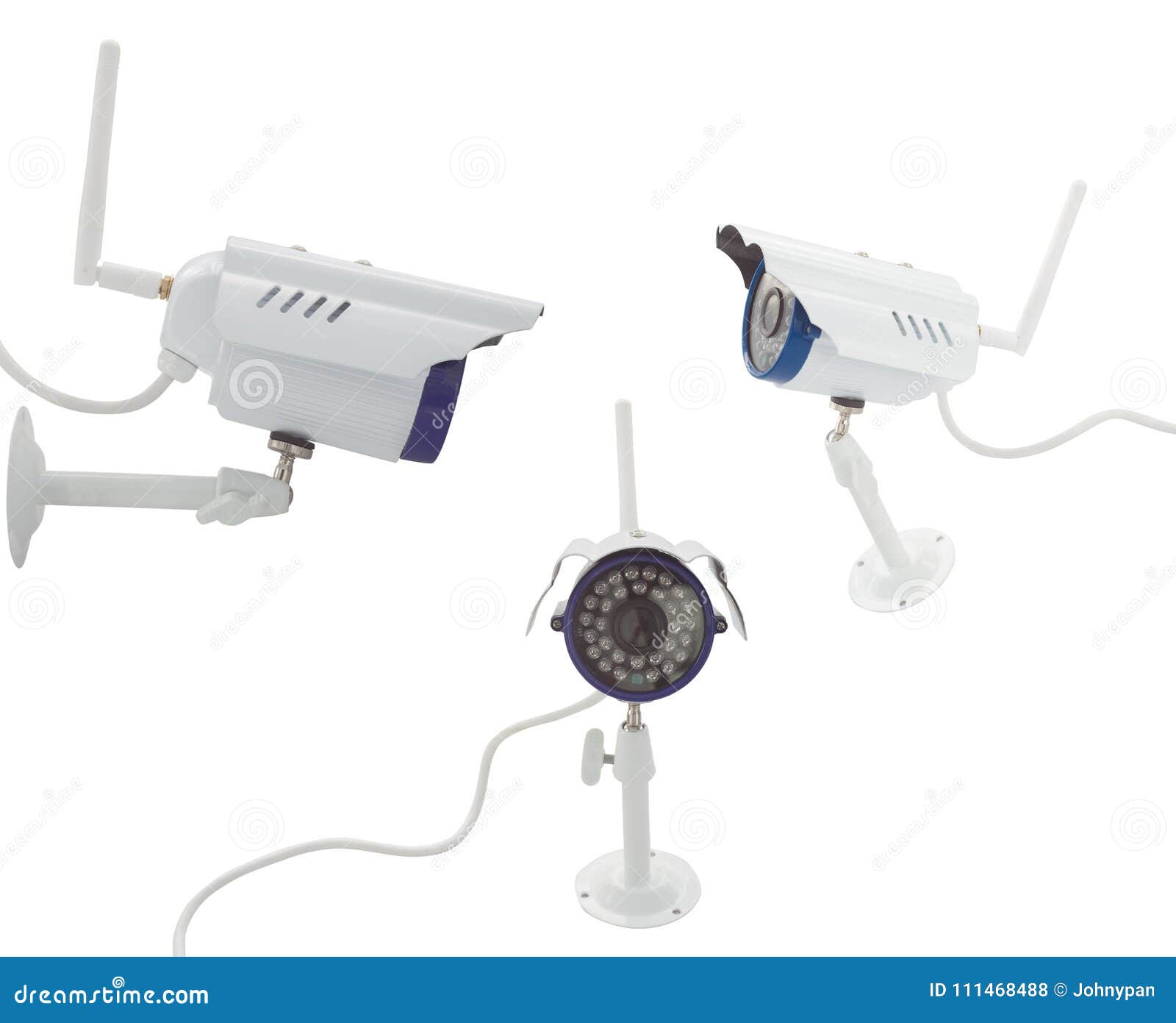 Set of Surveillance Camera Recording Stock Photo Image of protect, camera 111468488