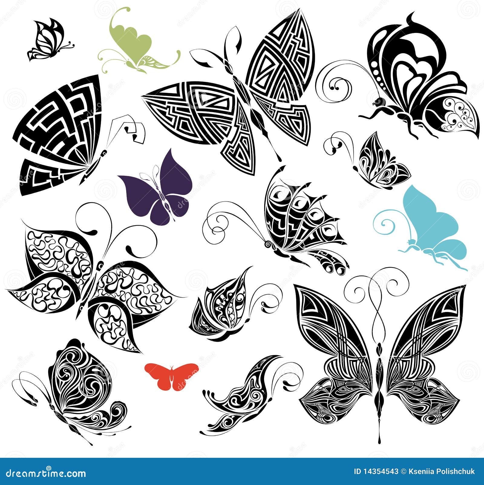 Buy Temporary Tattoo Butterfly 3 Butterflies Temporary Tattoos Online in  India  Etsy