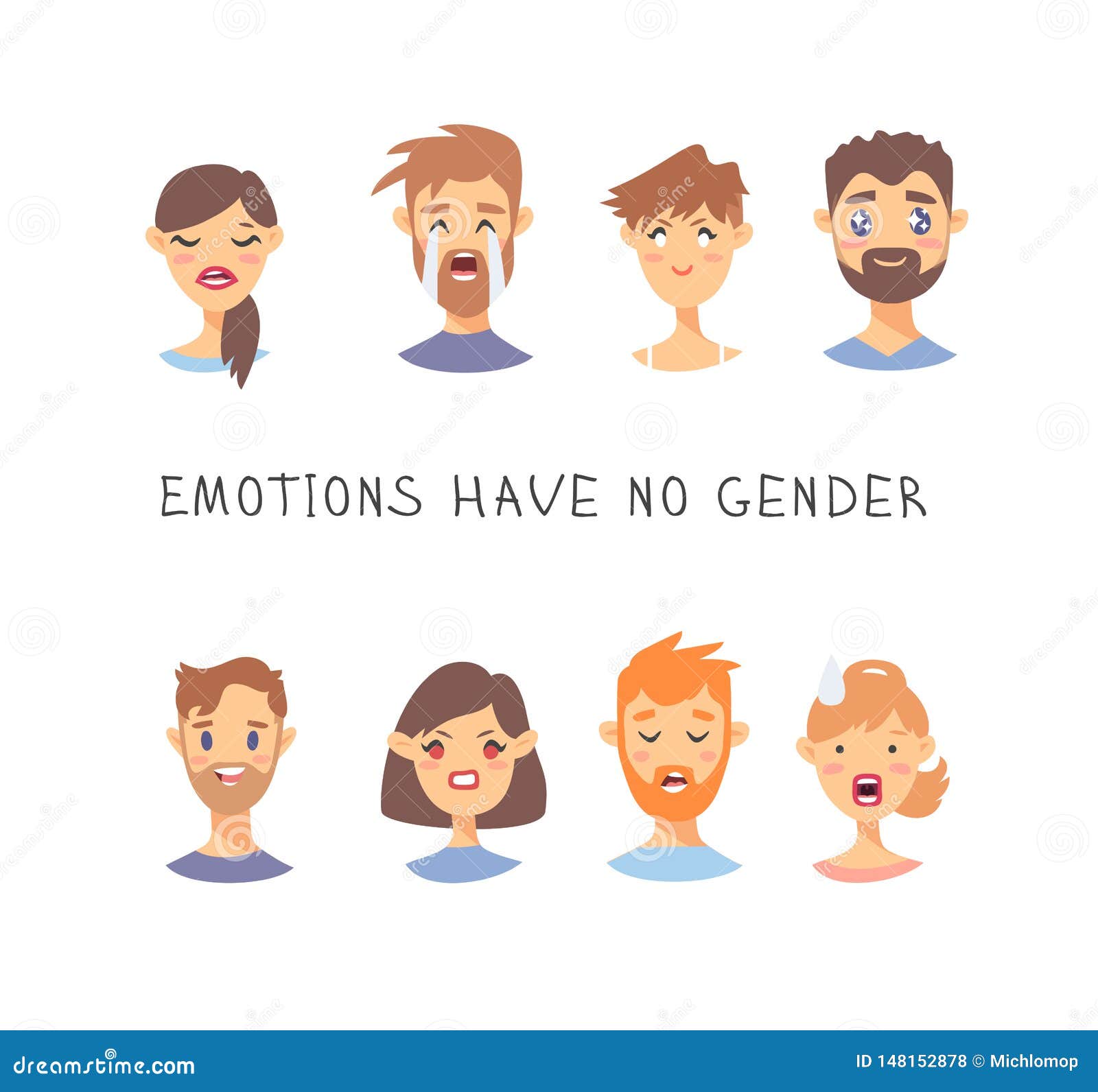 Set of Text and Girl and Boy. Cartoon Style Emotional Characters Stock Illustration - Illustration of adult, character: 148152878 Set of Text and Girl and Boy. Cartoon Style Emotional Characters Stock Illustration - Illustration of adult, character: 148152878