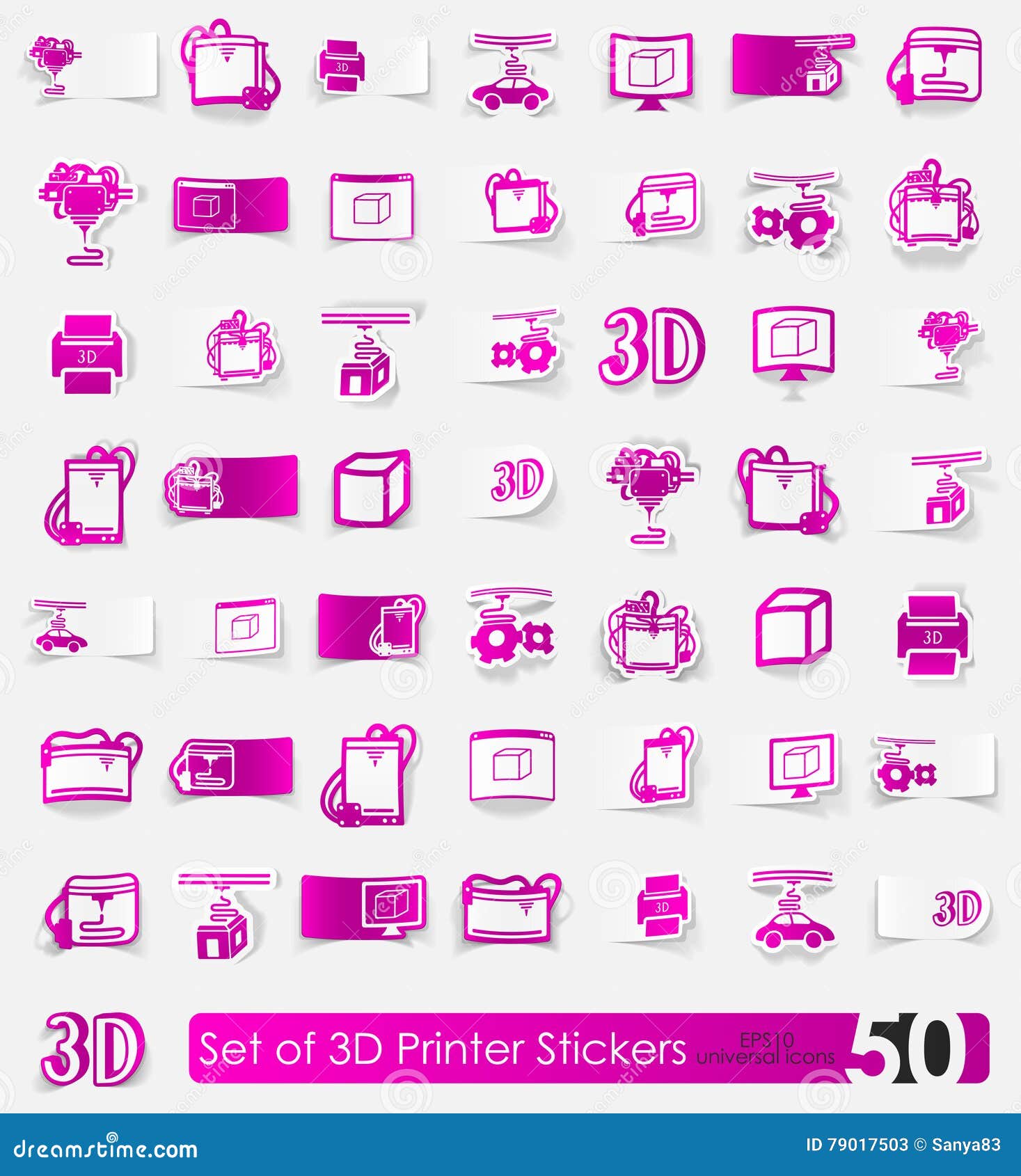 3d printer sticker