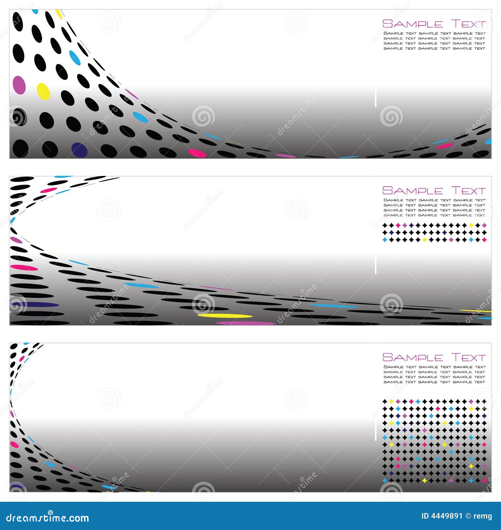 set-of-three-high-quality-template-abstract-backgr-stock-illustration