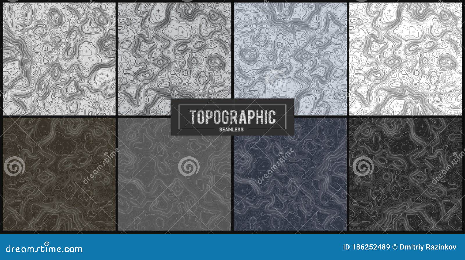 set of 8 topographic map contour backgrounds. topo map with elevation. contour map . geographic world topography