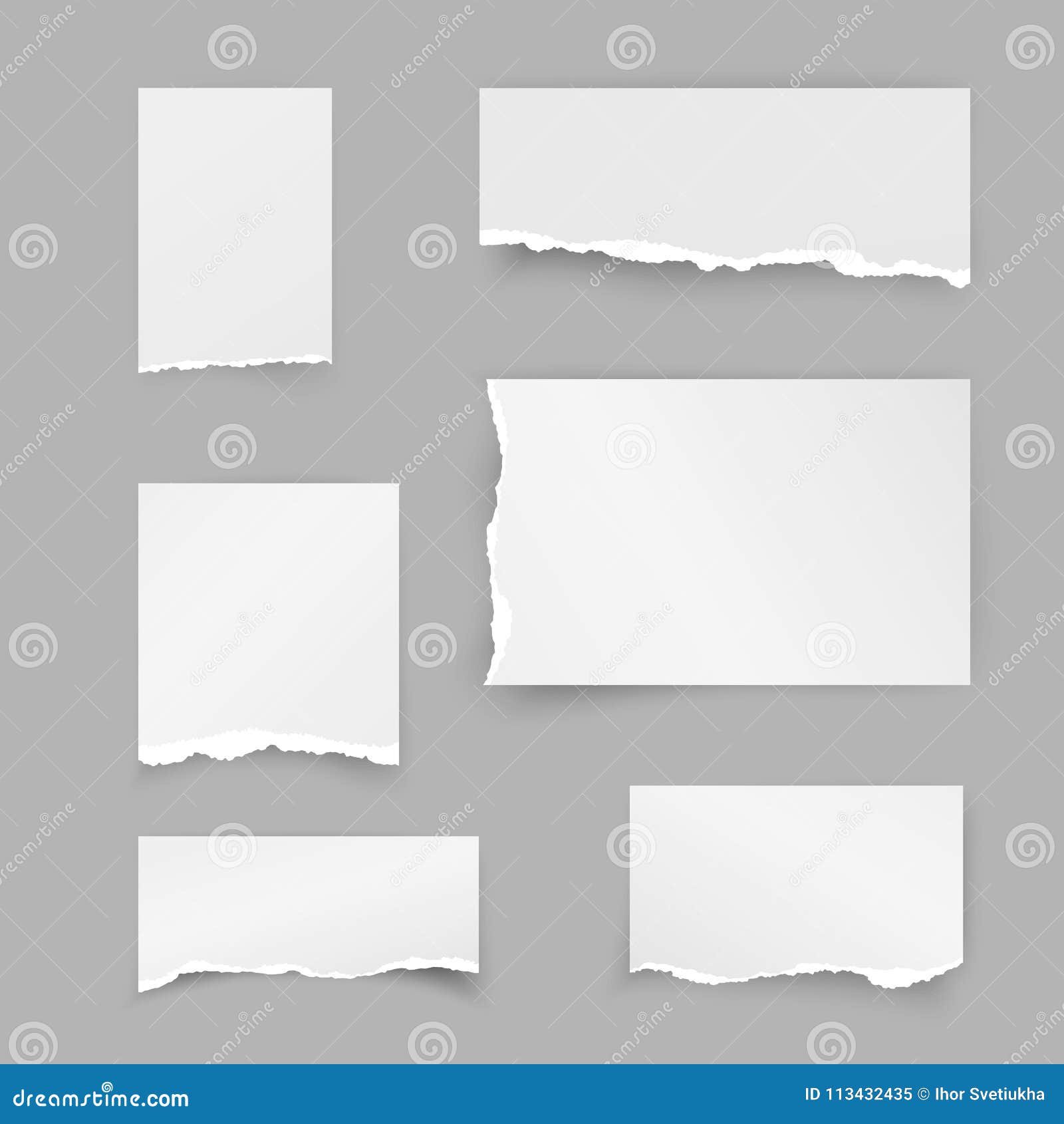 Scratch paper on a white wall note Royalty Free Vector Image