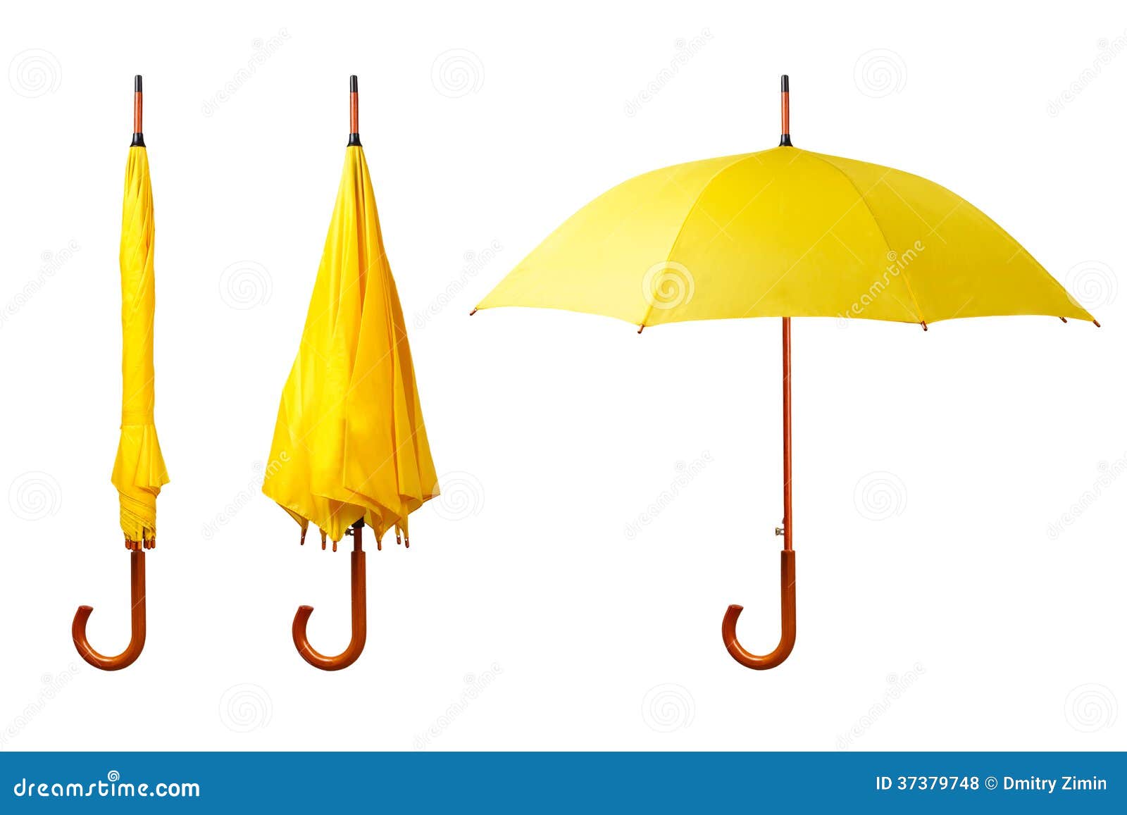 Set of umbrellas stock photo. Image of folded, objects 37379748