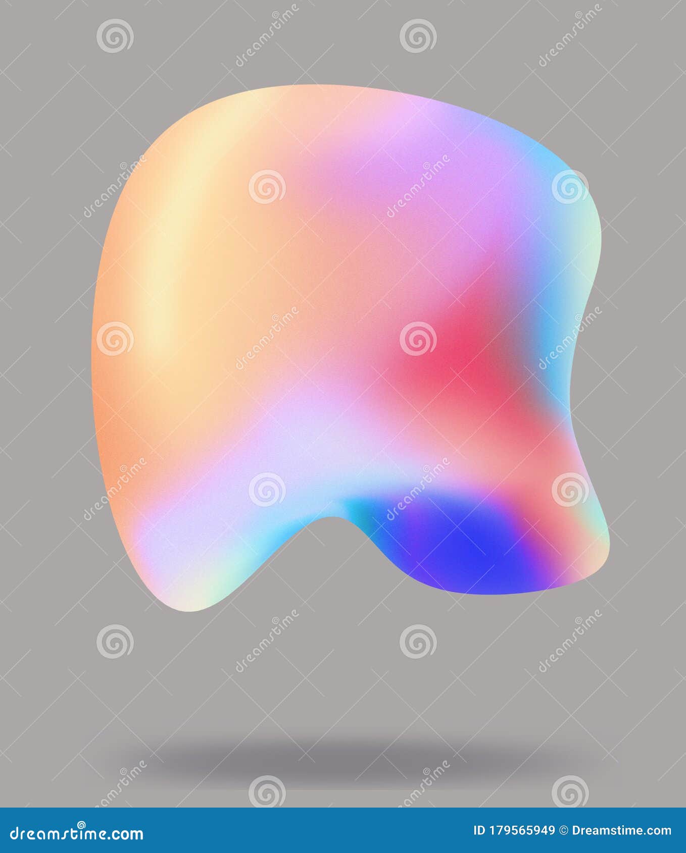 abstract minimal gradient  for branding, advertising in colorful smooth  blob style. modern trendy background cover pos