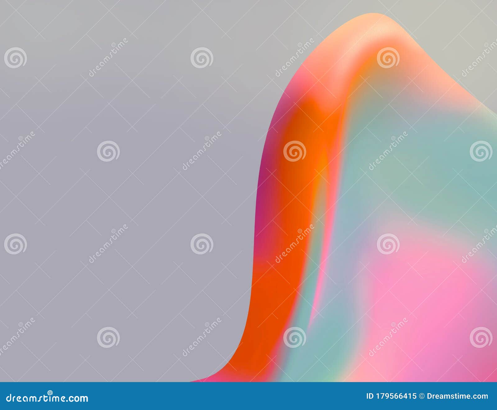 abstract minimal gradient  for branding, advertising in colorful smooth  blob style. modern trendy background cover pos