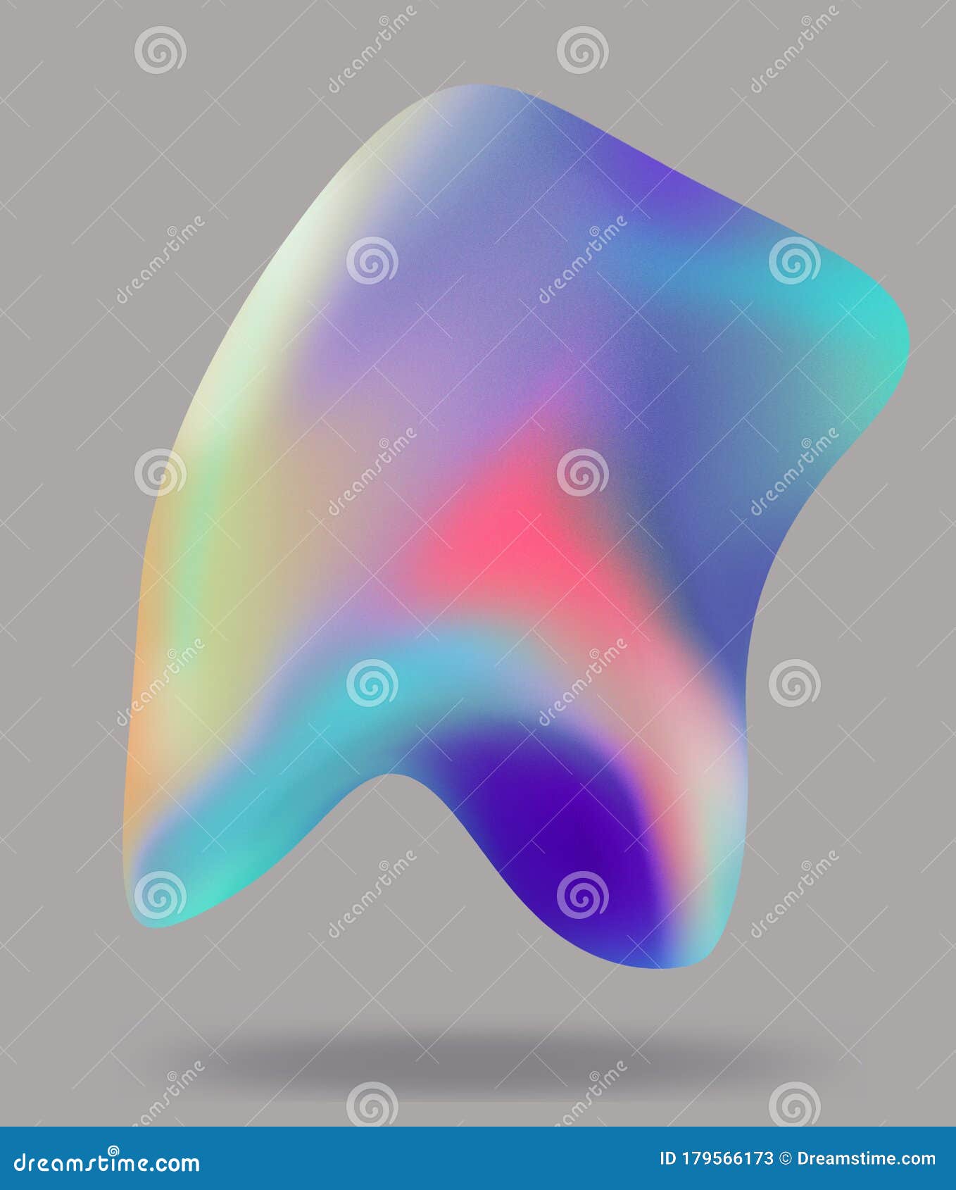 abstract minimal gradient  for branding, advertising in colorful smooth  blob style. modern trendy background cover pos