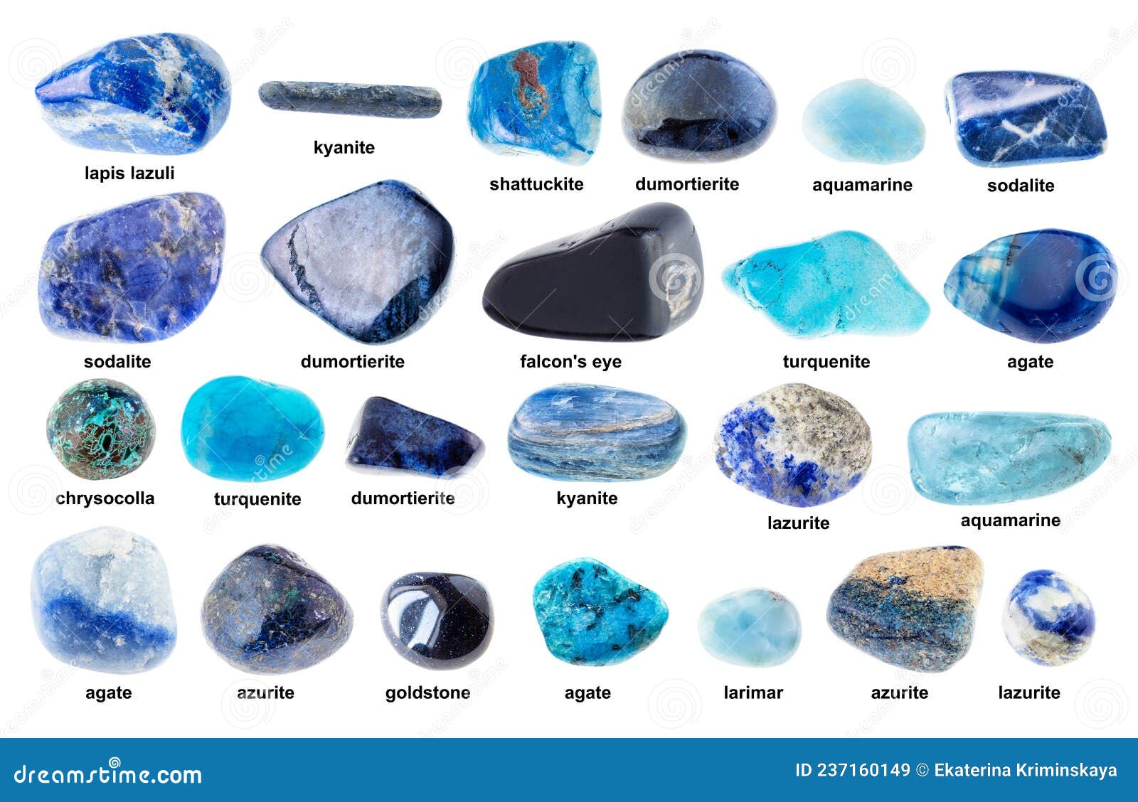 Light Blue Stone Types