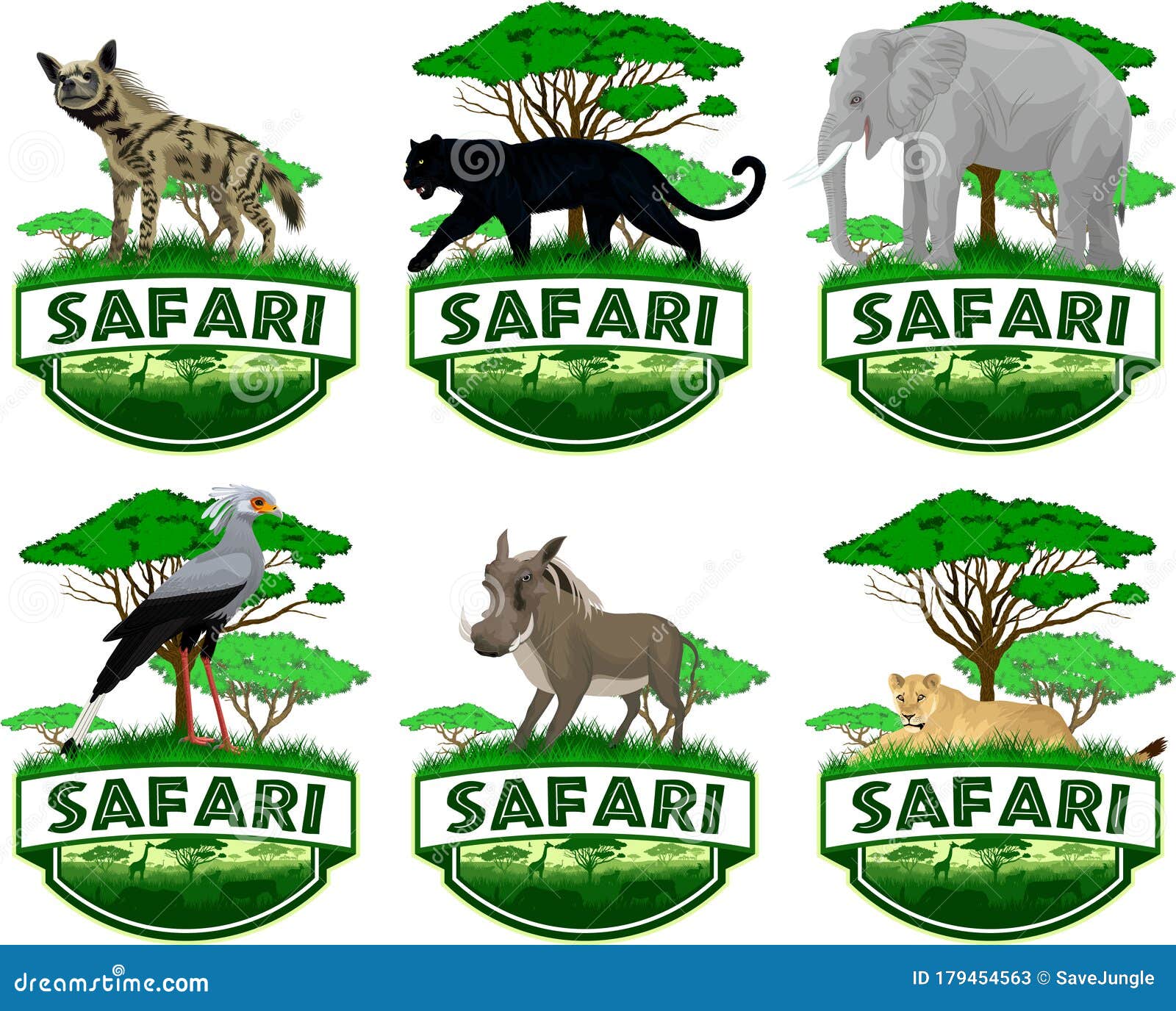 savannah safari badge