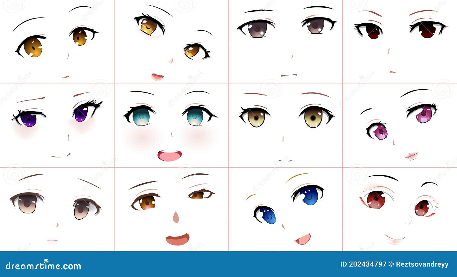 Twitter 上的CrymsieHey everyone Here is a simple anime eye tutorial  This how I draw basic anime eyes and feel free to follow along and add your  personal flare D I can
