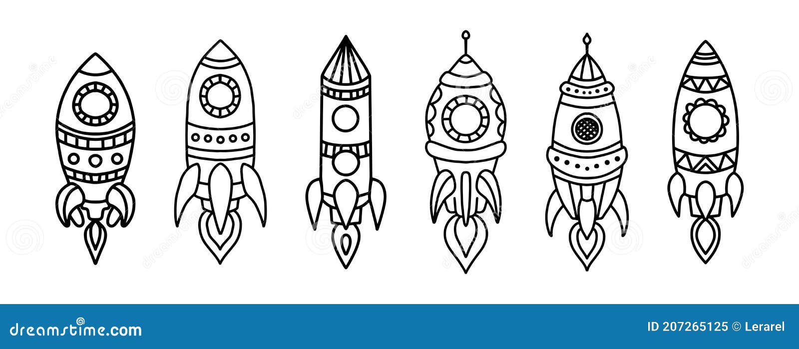 Rocket Coloring Pages