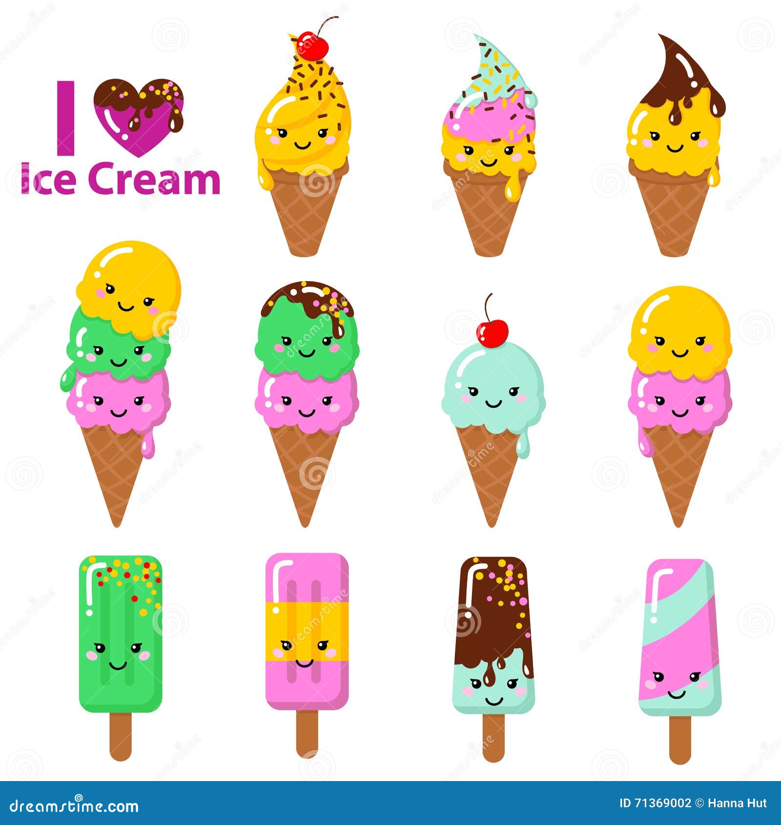 Ice Creams Stock Illustrations – 3,218 Ice Creams Stock Illustrations,  Vectors & Clipart - Dreamstime