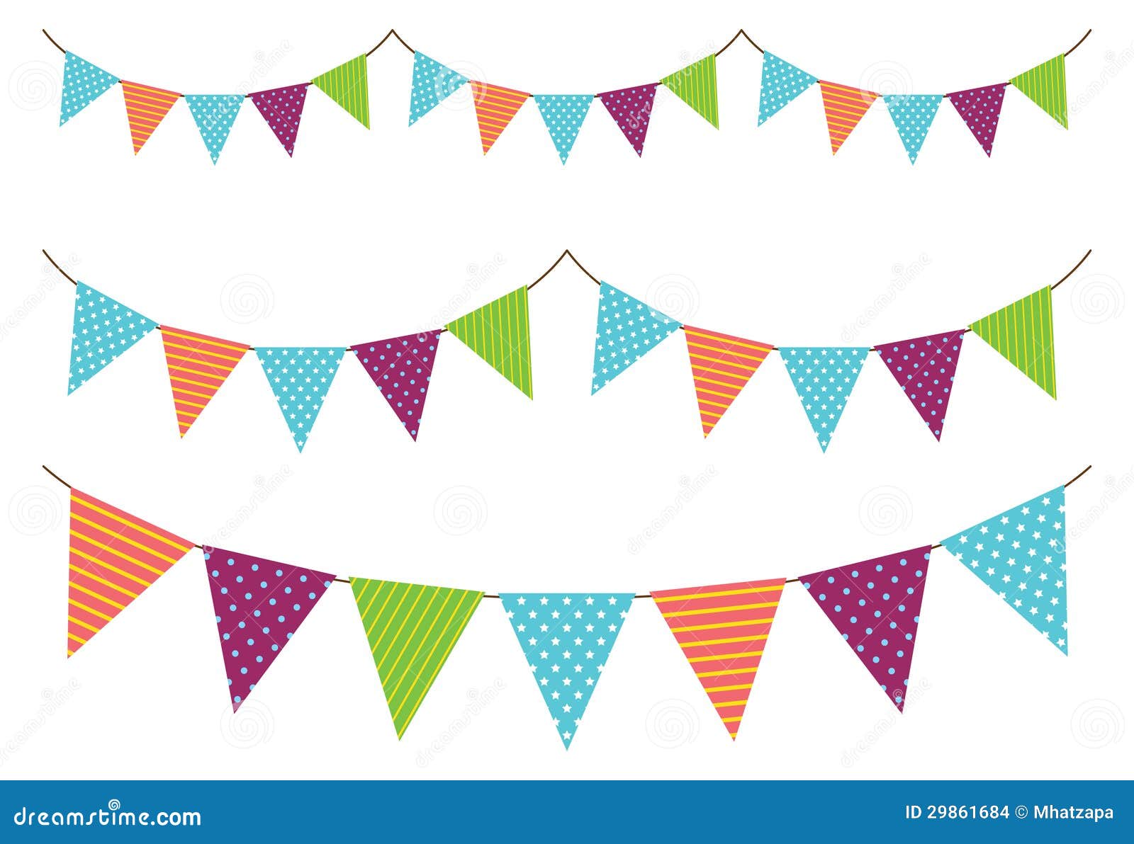 bunting banner clip art free - photo #29
