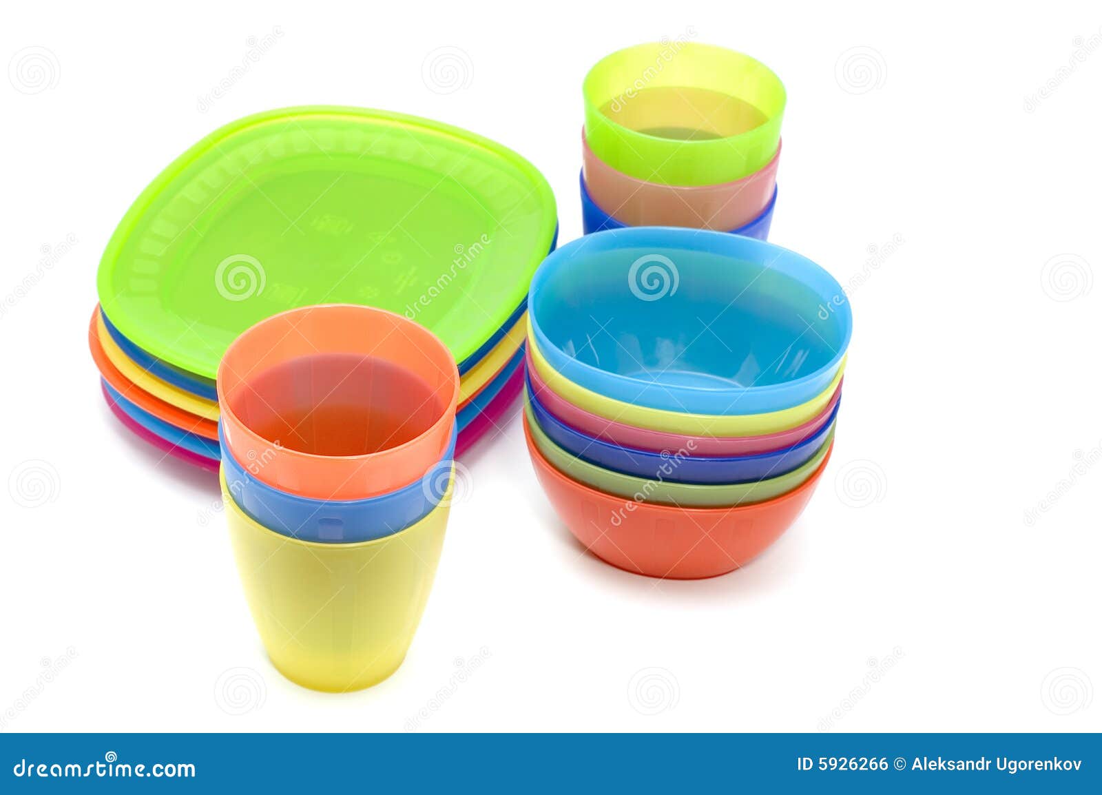 Set of ware stock photo. Image of utensil, isolated, design - 5926266