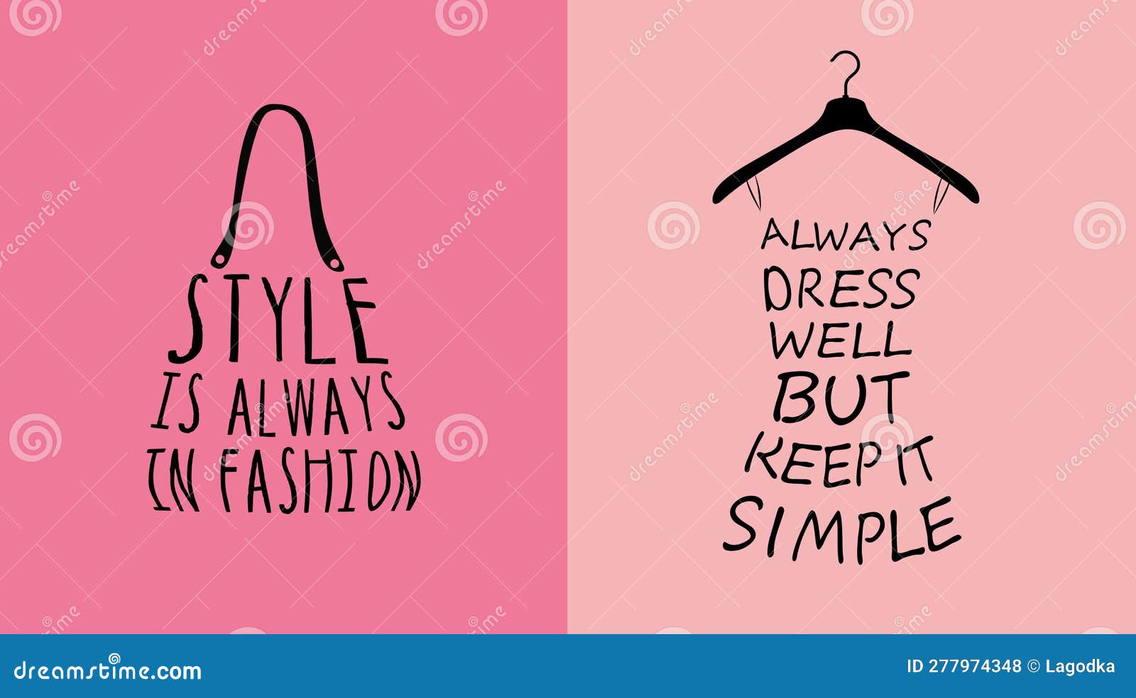 Woman bag made from quotes Royalty Free Vector Image