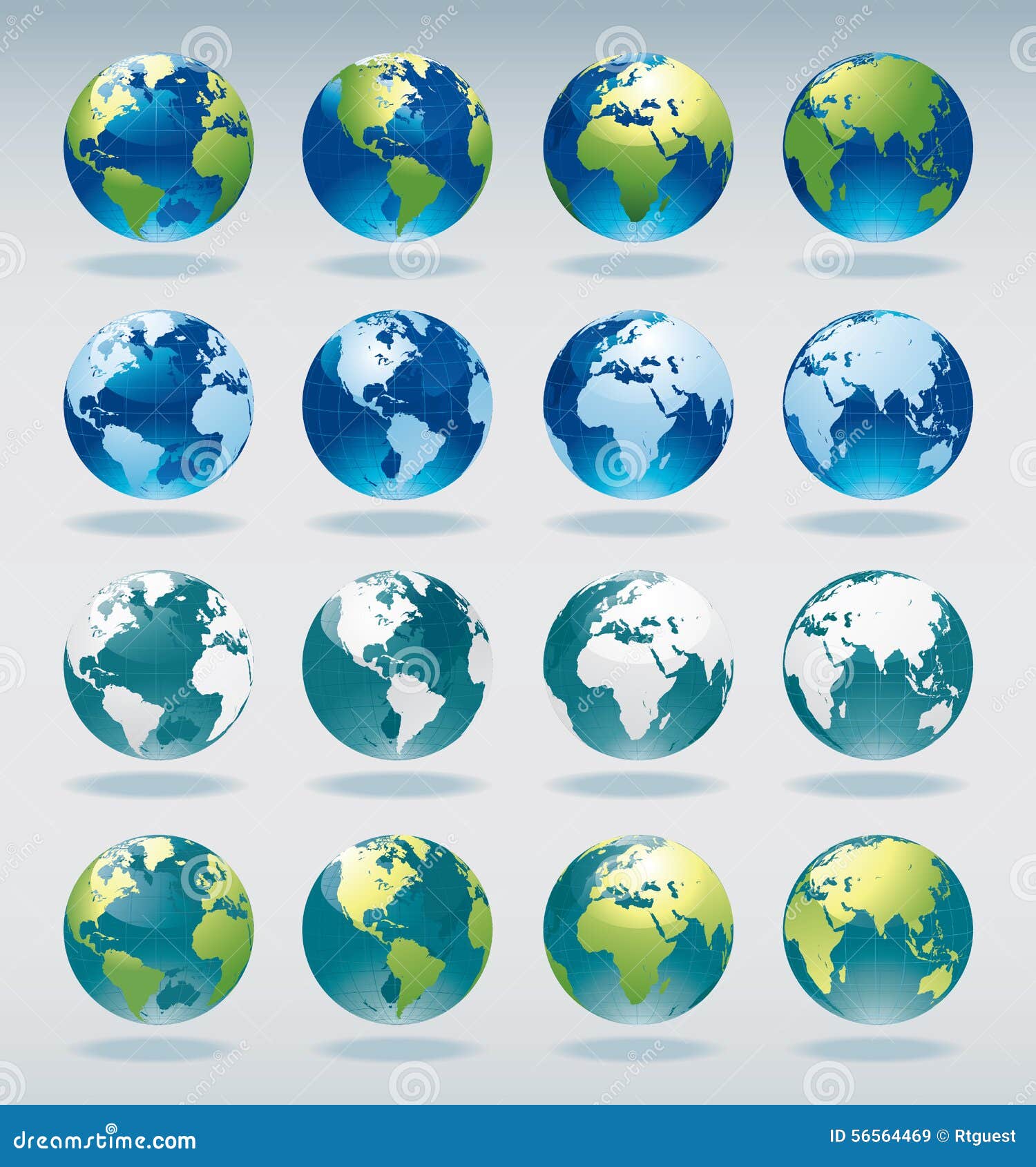 world globe maps