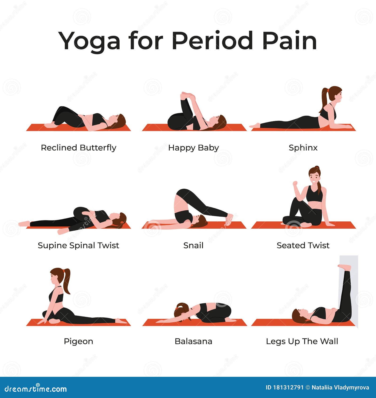 10 Yoga Poses to Relieve Menstrual Cramps: Beat Period Pain Naturally,  Without the Painkillers - CalorieBee