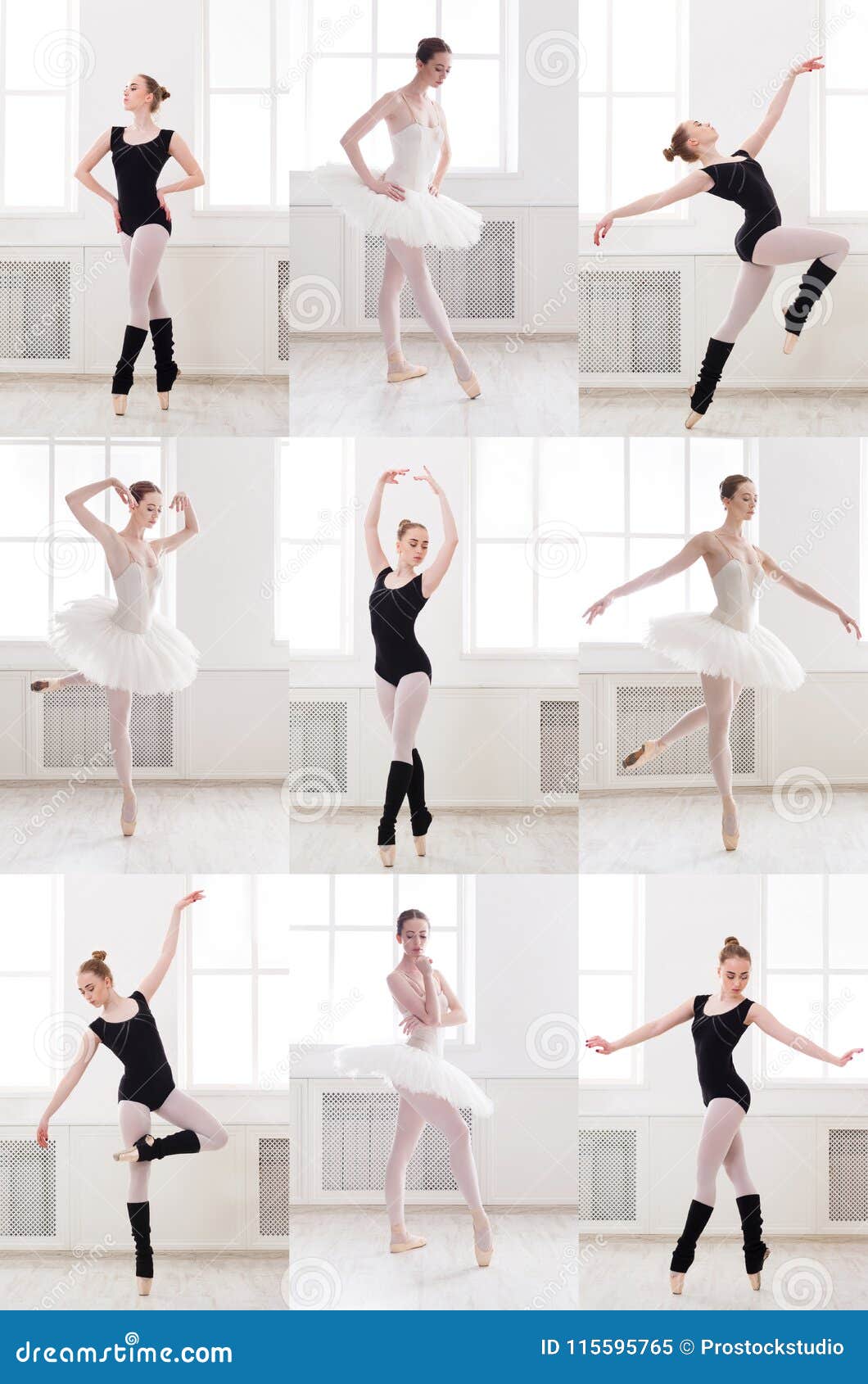 Male And Female Ballet Dancers In Mid Air Poses Arms Extended High-Res  Stock Photo - Getty Images