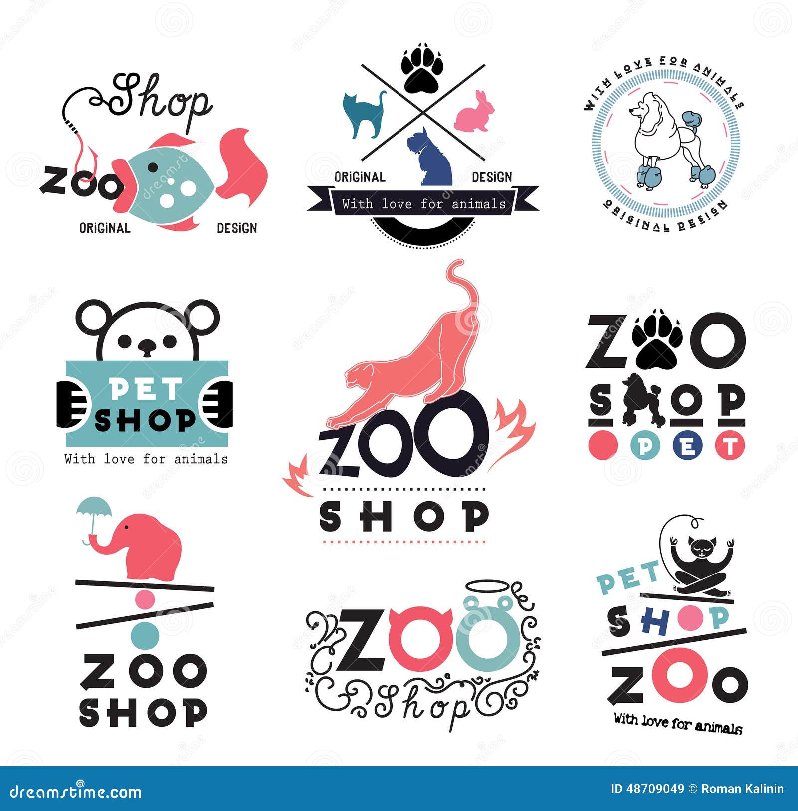 zoo logo design