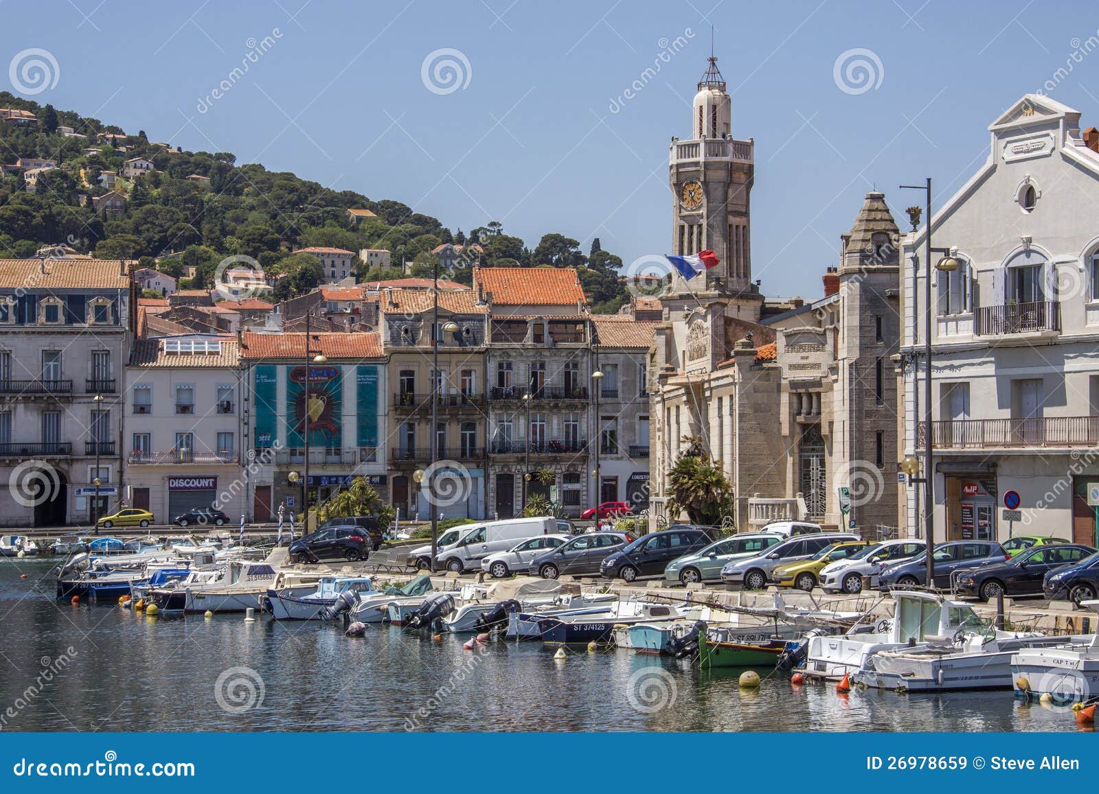 Sete - Franse Riviera - Frankrijk Redactionele Stock Afbeelding - Image ...