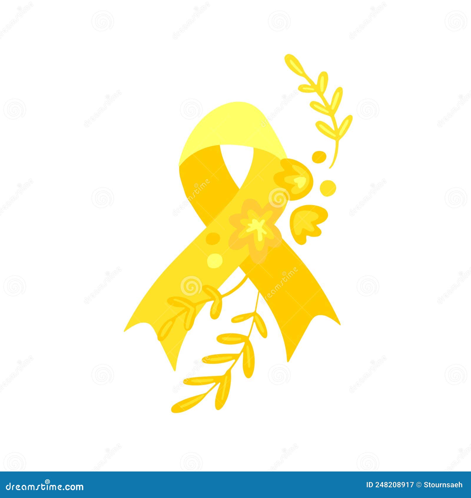 setembro amarelo - yellow sempteber in portuguese, brazillian, suicide prevention month. ribbon support and awareness