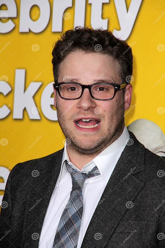 Seth Rogan editorial photography. Image of theater, american - 36717817