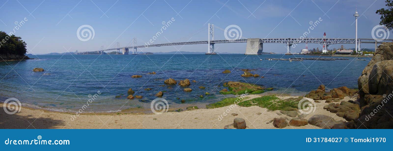 seto ohashi bridge (panorama)