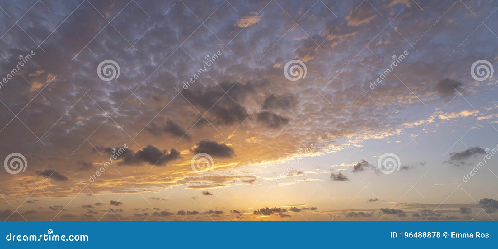 the setting sun gives beautiful colors to the clouds above zoetermeer