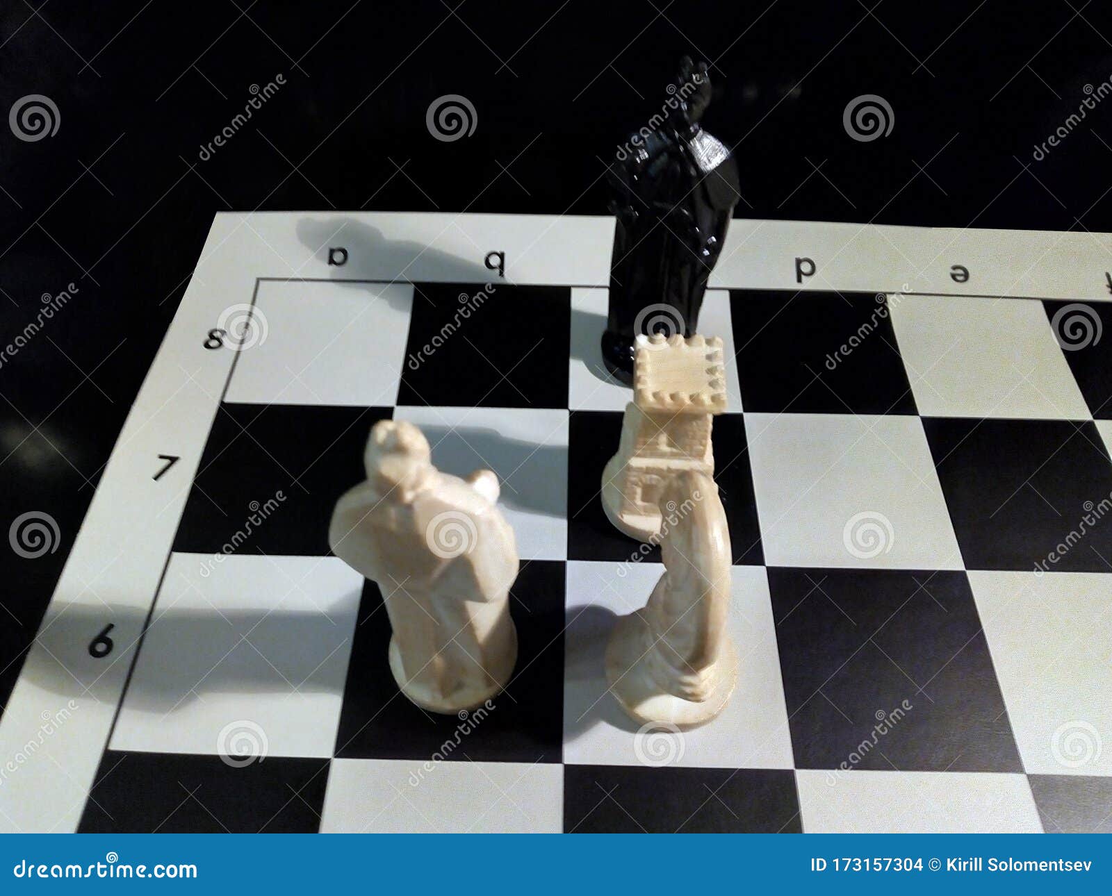 Setzen Sie Arabisch Schach Schachmatt Stockfoto