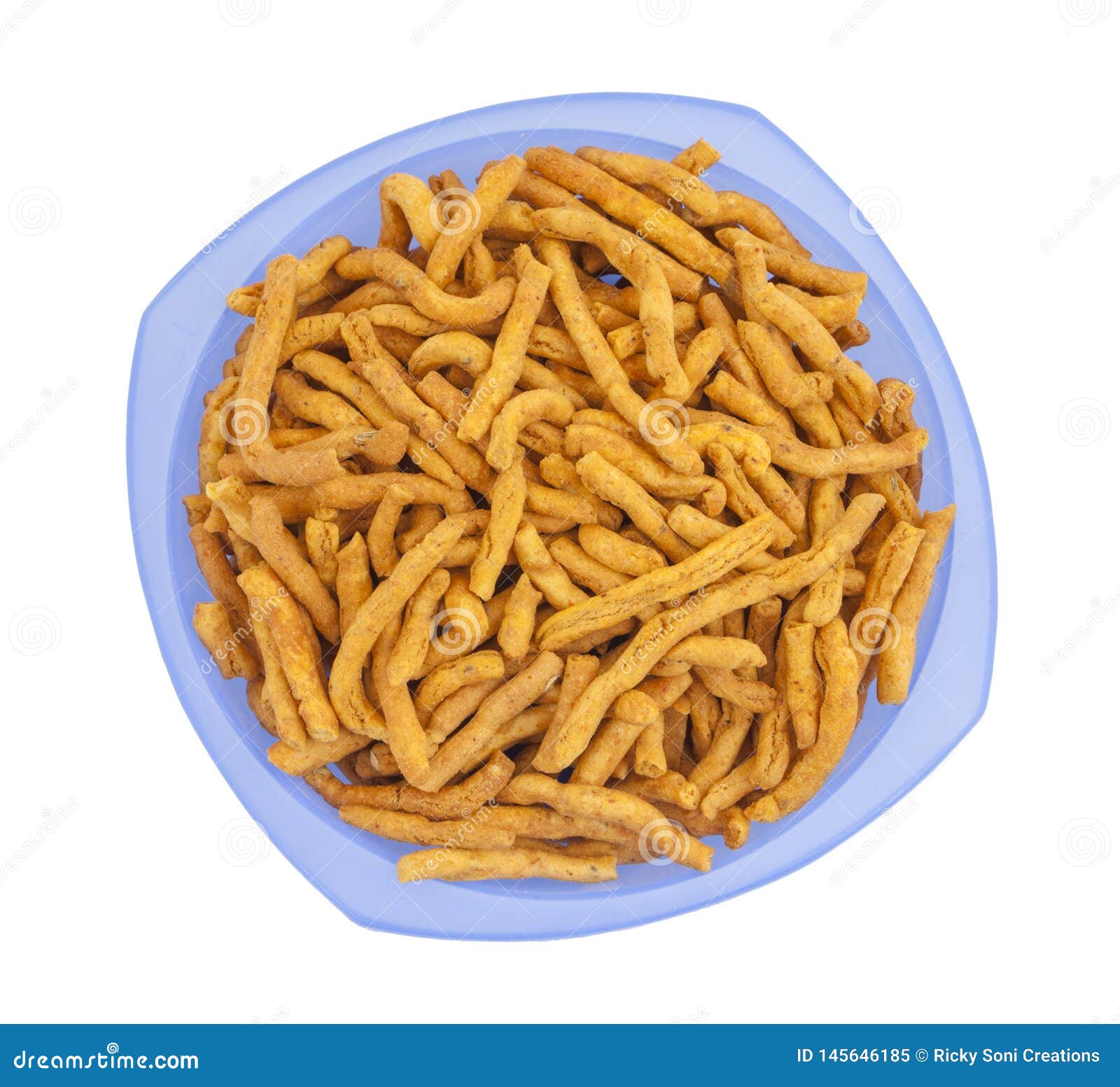 Sev is a Popular Indian Snack Food Stock Image - Image of isolated