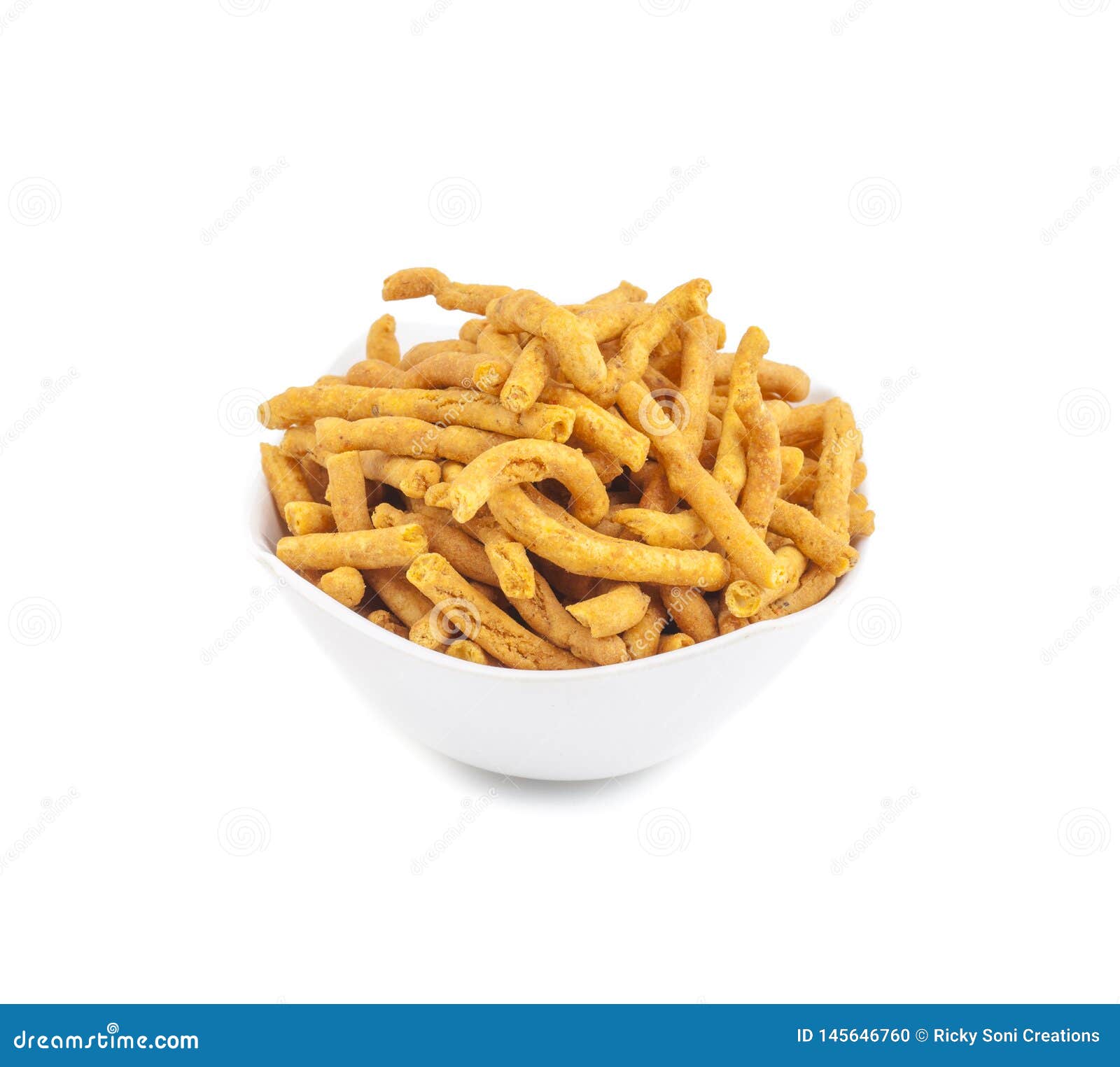 Sev is a Popular Indian Snack Food Stock Photo - Image of isolated